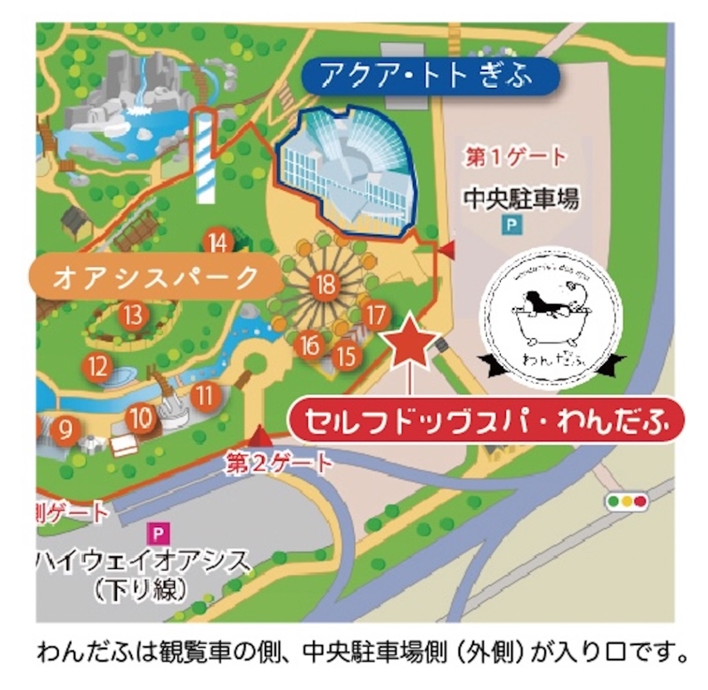 わんだふの場所